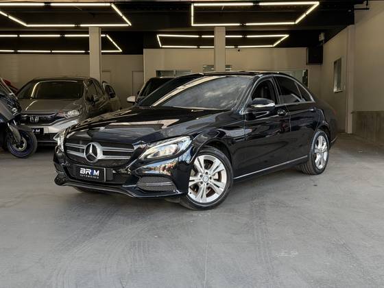 MERCEDES-BENZ C 180 1.6 CGI EXCLUSIVE 16V TURBO GASOLINA 4P AUTOMÁTICO MERCEDES-BENZ C 180 1.6 CGI EXCLUSIVE 16V TURBO GASOLINA 4P AUTOMÁTICO